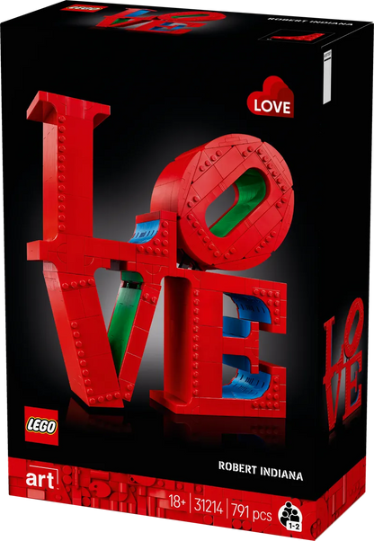 LEGO LOVE Sign 31214 Art