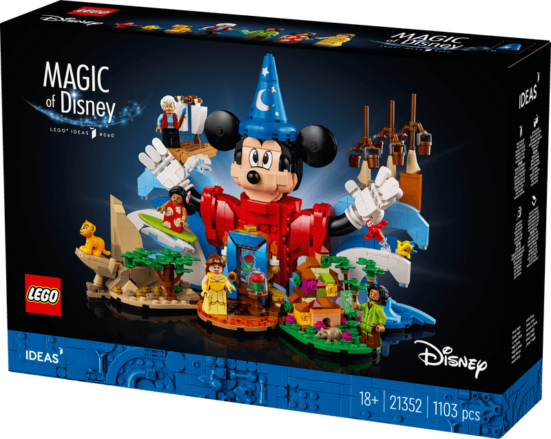 LEGO Disney 100 Celebration: Een magisch bouwavontuur 21352 Ideas