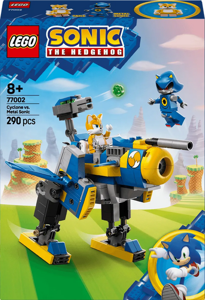 LEGO Cyclone vs. Metal Sonic 77002 Sonic (Pre-Order: January 2025)