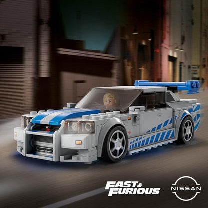 LEGO 2 Fast 2 Furious Nissan Skyline GT-R (R34) 76917 Speedchampions LEGO SPEEDCHAMPIONS @ 2TTOYS | Official LEGO shop😊🥰 LEGO €. 21.48