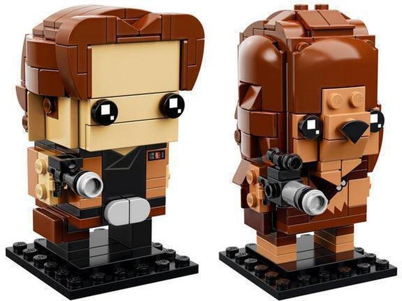 LEGO 2-in-1 Value Pack: Han Solo & Chewbacca 66591 BrickHeadz (nr. 39 & nr. 40) LEGO STARWARS @ 2TTOYS | Official LEGO shop😊🥰 LEGO €. 12.49