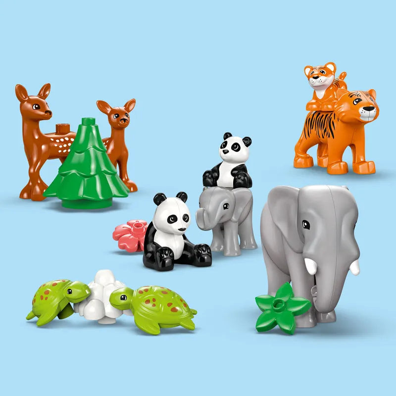 LEGO 3in1 Wild Animal Families 10446 DUPLO @ 2TTOYS | Official LEGO shop😊🥰 LEGO €. 67.99