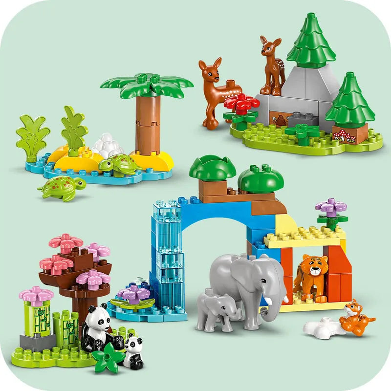 LEGO 3in1 Wild Animal Families 10446 DUPLO @ 2TTOYS | Official LEGO shop😊🥰 LEGO €. 67.99