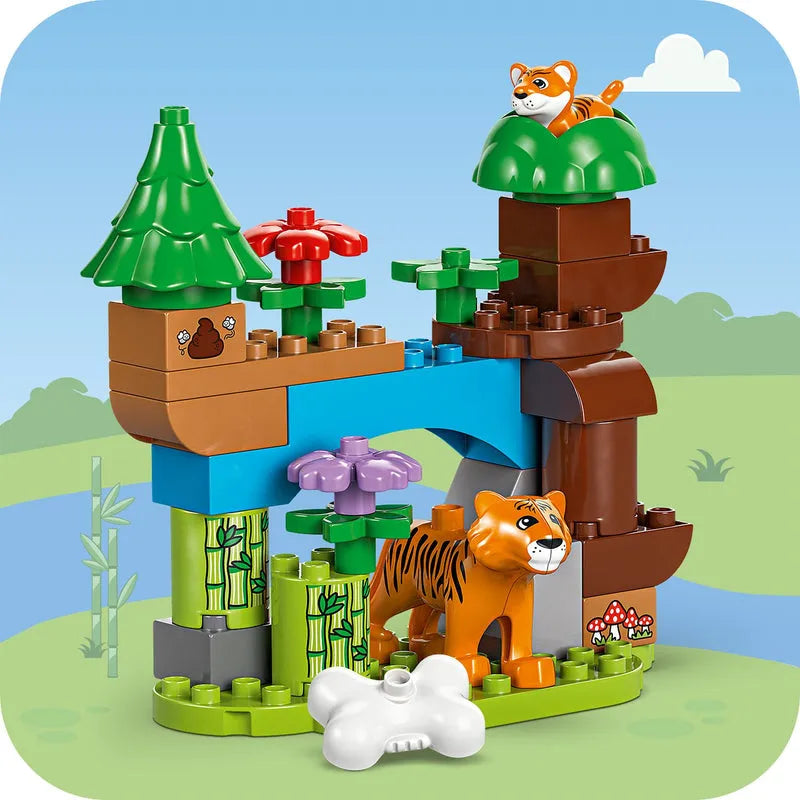 LEGO 3in1 Wild Animal Families 10446 DUPLO @ 2TTOYS | Official LEGO shop😊🥰 LEGO €. 67.99