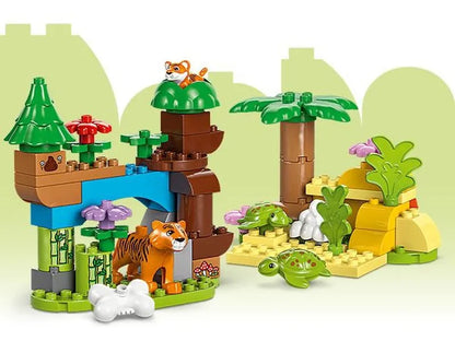 LEGO 3in1 Wild Animal Families 10446 DUPLO @ 2TTOYS | Official LEGO shop😊🥰 LEGO €. 67.99