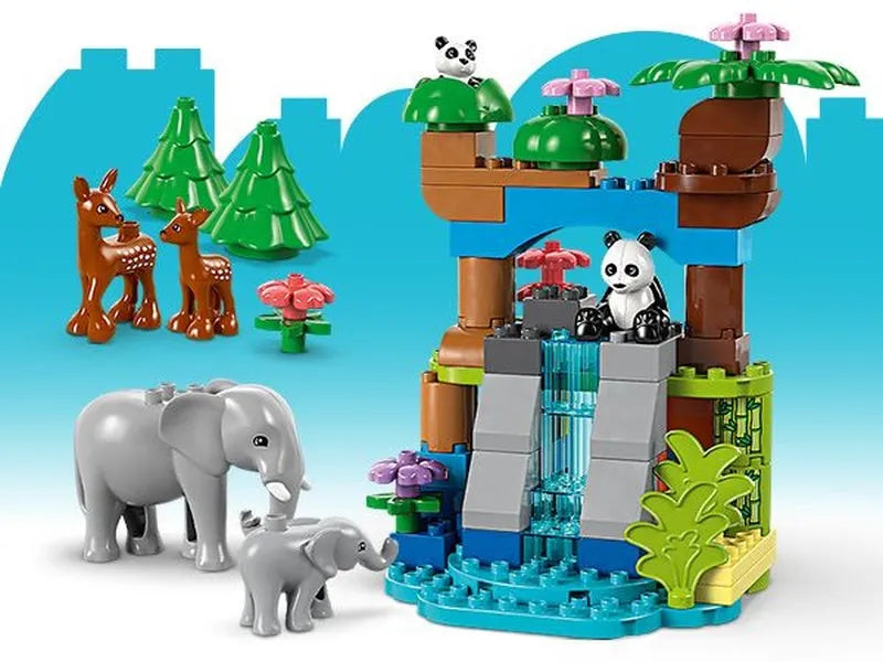 LEGO 3in1 Wild Animal Families 10446 DUPLO @ 2TTOYS | Official LEGO shop😊🥰 LEGO €. 67.99