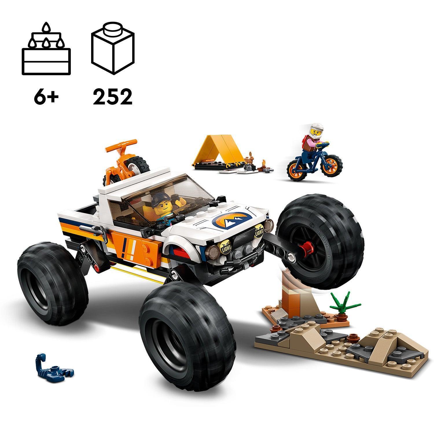 LEGO 4x4 Off-Roader Adventures 60387 City LEGO CITY @ 2TTOYS | Official LEGO shop😊🥰 LEGO €. 29.99