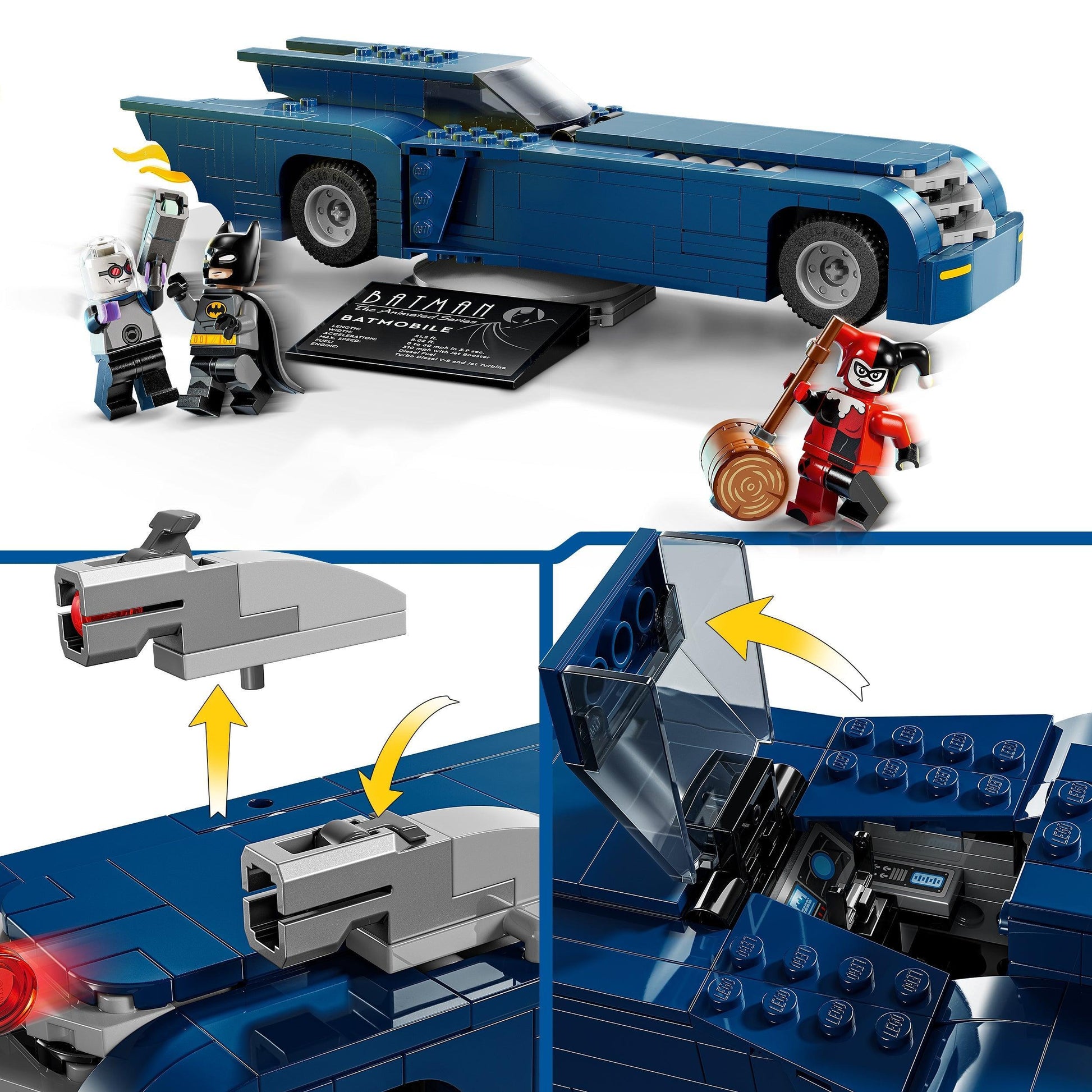 LEGO 76274 Batman: The Animated Series Batmobile vs. Harley Quinn & Mr. Freeze LEGO SUPERHEROES @ 2TTOYS LEGO €. 59.99