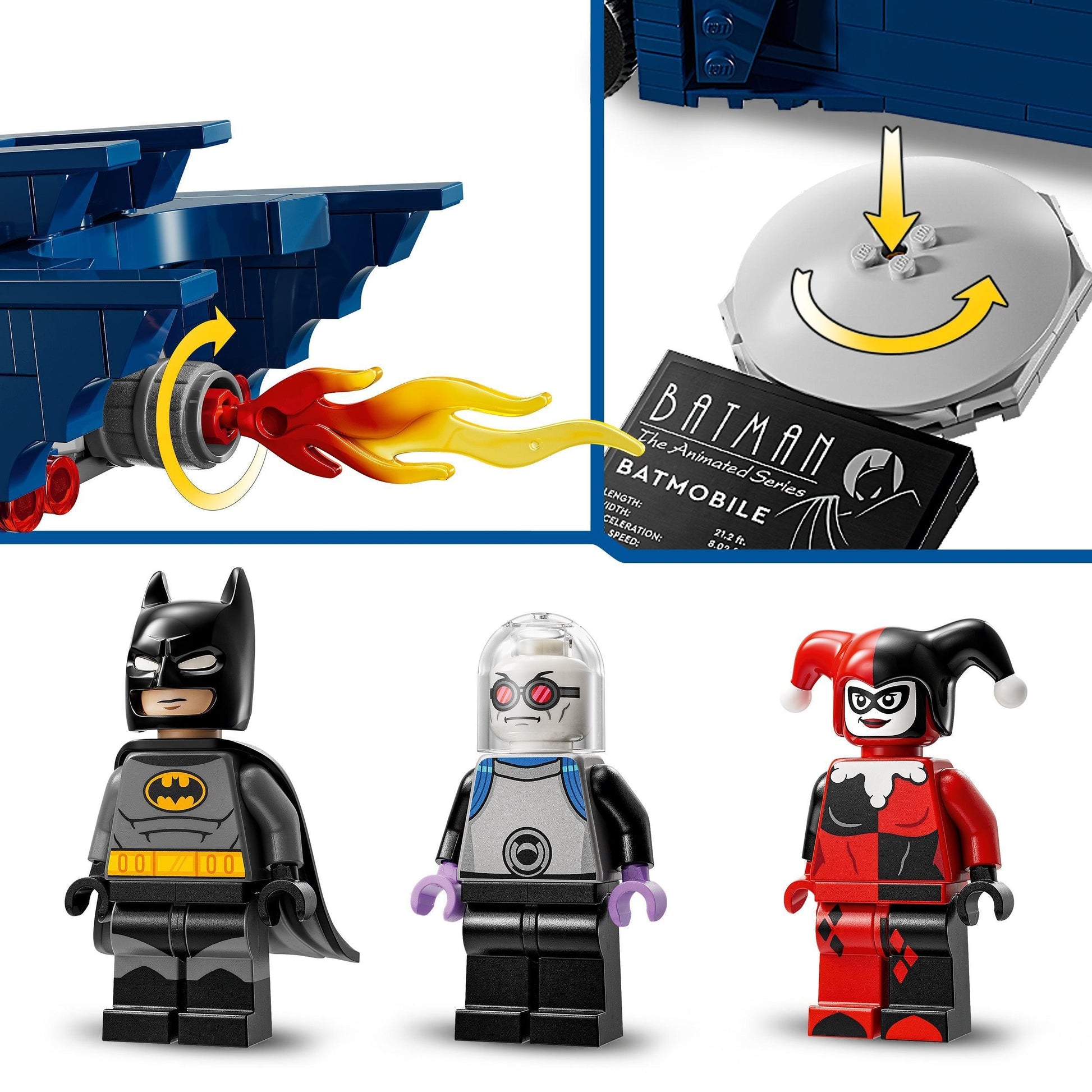 LEGO 76274 Batman: The Animated Series Batmobile vs. Harley Quinn & Mr. Freeze LEGO SUPERHEROES @ 2TTOYS LEGO €. 59.99