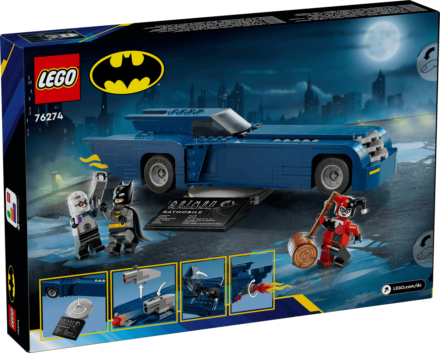 LEGO 76274 Batman: The Animated Series Batmobile vs. Harley Quinn & Mr. Freeze LEGO SUPERHEROES @ 2TTOYS LEGO €. 59.99