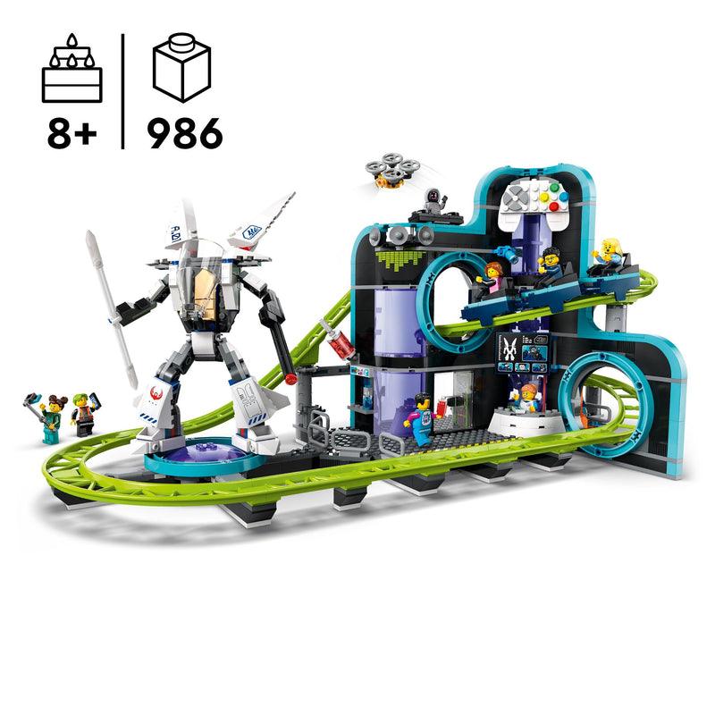 LEGO Achtbaan in Robot wereld 60421 City LEGO CITY @ 2TTOYS | Official LEGO shop😊🥰 LEGO €. 84.99