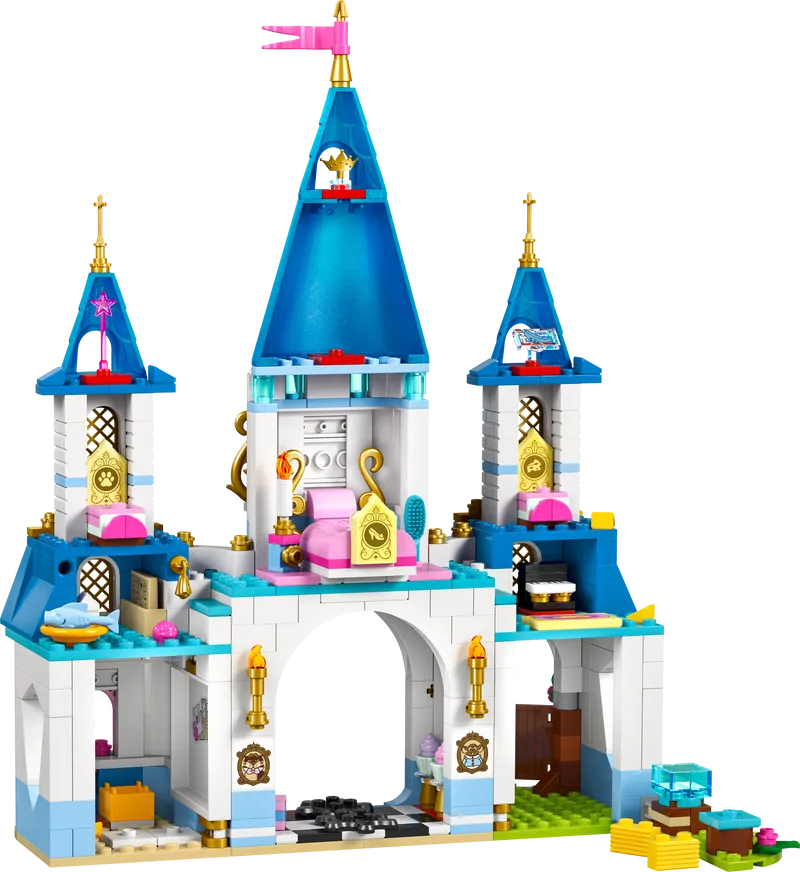 LEGO Assepoesters kasteel en paardenkoets 43275 Disney @ 2TTOYS | Official LEGO shop😊🥰 LEGO €. 67.99