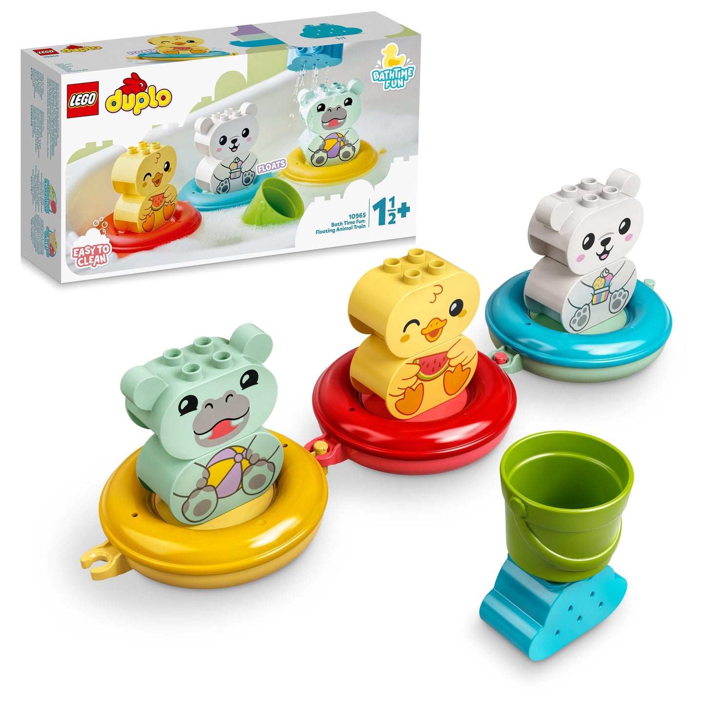 LEGO Bath Time Fun: Floating Animal Train 10965 DUPLO LEGO DUPLO PLEZIER IN BAD @ 2TTOYS | Official LEGO shop😊🥰 LEGO €. 19.99