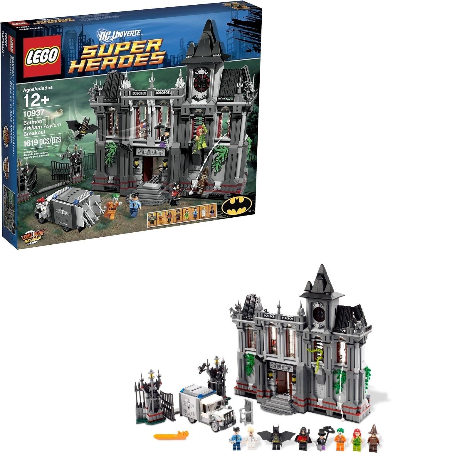 LEGO Batman: Arkham Asylum Breakout 10937 DC Comics Super Heroes LEGO Batman: Arkham Asylum Breakout 10937 DC Comics Super Heroes 10937 @ 2TTOYS | Official LEGO shop😊🥰 LEGO €. 159.99