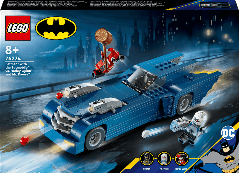 LEGO Batman: The Animated Series Batmobile vs. Harley Quinn & Mr. Freeze 76274 Batman LEGO SUPERHEROES @ 2TTOYS | Official LEGO shop😊🥰 LEGO €. 49.98