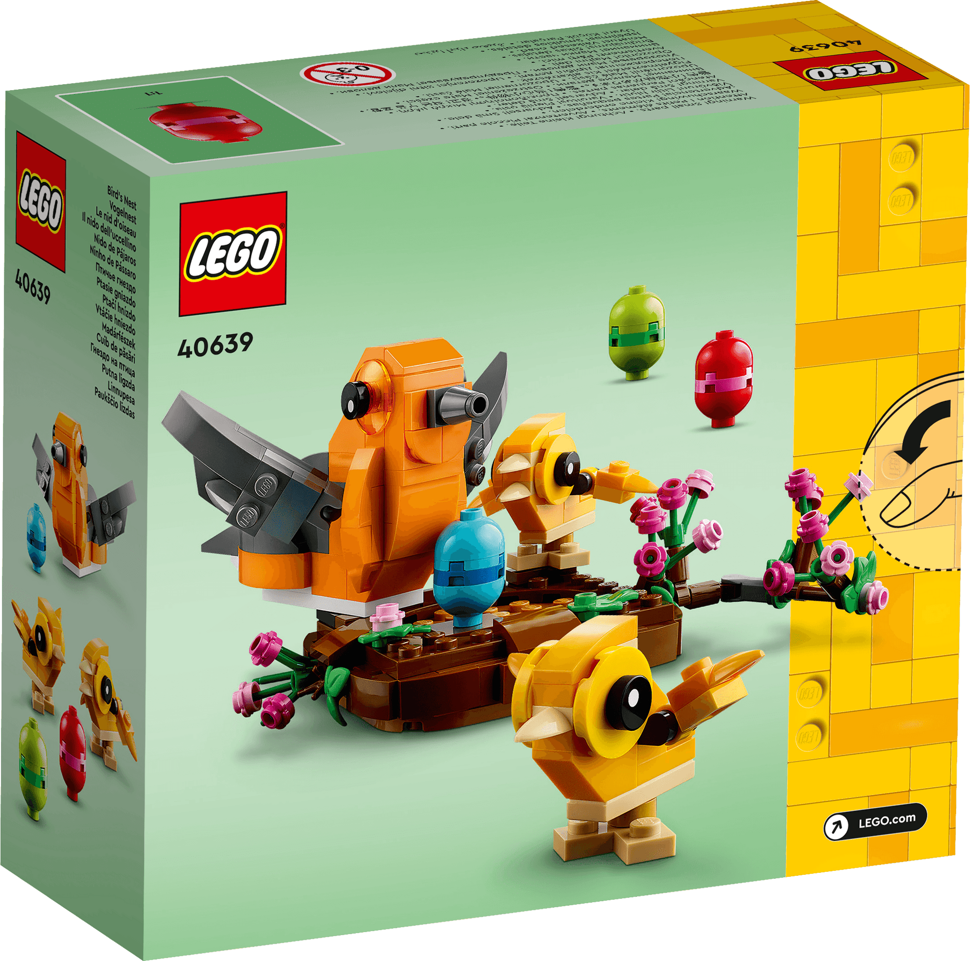 LEGO Bird's Nest 40639 Creator LEGO CREATOR @ 2TTOYS | Official LEGO shop😊🥰 LEGO €. 14.99