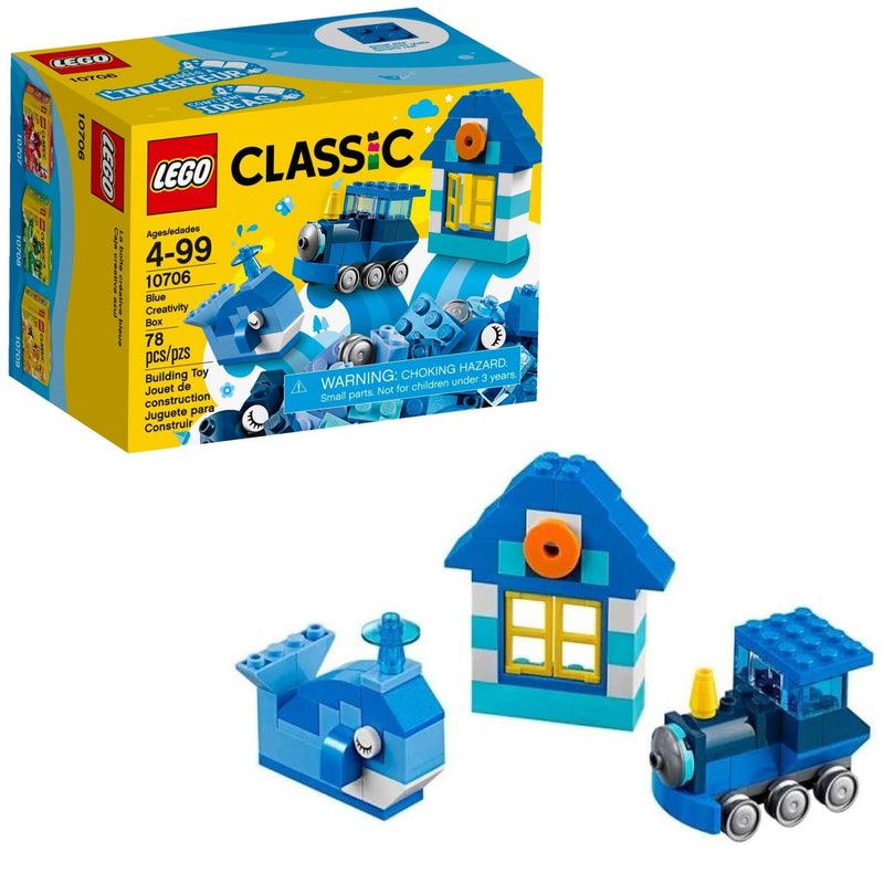 LEGO Blauwe creatieve doos, 78 losse LEGO stenen 10706 Classic LEGO CLASSIC @ 2TTOYS | Official LEGO shop😊🥰 LEGO €. 4.48