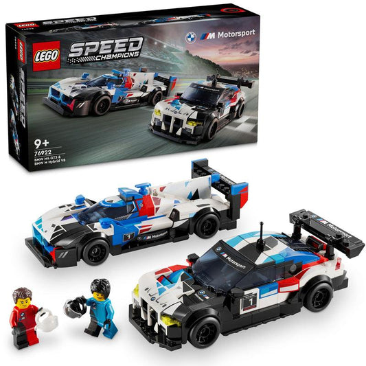 LEGO BMW M4 GT3 & BMW M Hybrid V8 76922 Speedchampions LEGO Speedchampions @ 2TTOYS | Official LEGO shop😊🥰 LEGO €. 41.99