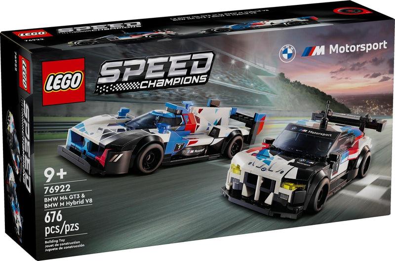 LEGO BMW M4 GT3 & BMW M Hybrid V8 76922 Speedchampions LEGO Speedchampions @ 2TTOYS | Official LEGO shop😊🥰 LEGO €. 41.99