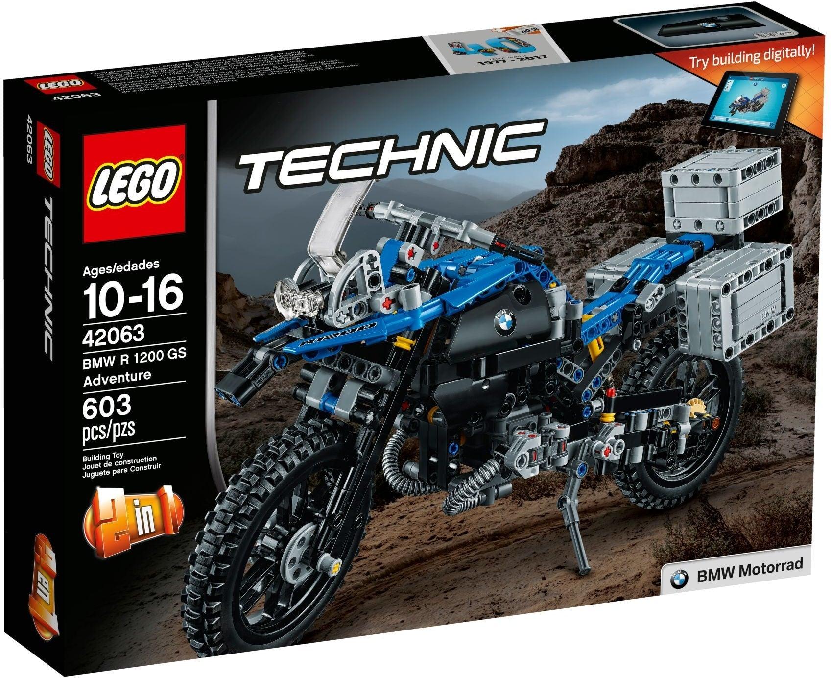 LEGO BMW R1200 GS Adventure Motorcycle 42063 technic LEGO TECHNIC @ 2TTOYS LEGO €. 79.99