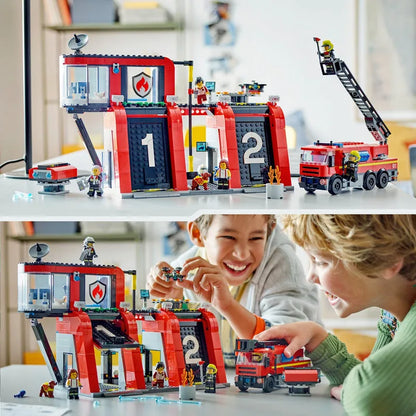 LEGO Brandweerkazerne met luchtladdervoertuig 60414 City LEGO FRIENDS @ 2TTOYS | Official LEGO shop😊🥰 LEGO €. 67.49