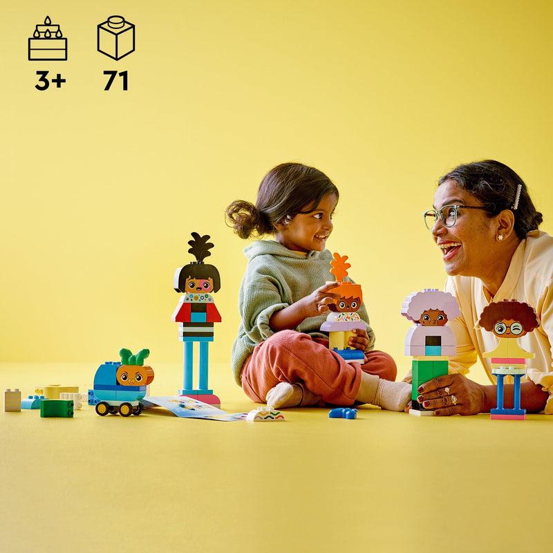 LEGO Buildable figures with big emotions 10423 DUPLO LEGO DUPLO @ 2TTOYS | Official LEGO shop😊🥰 LEGO €. 54.99