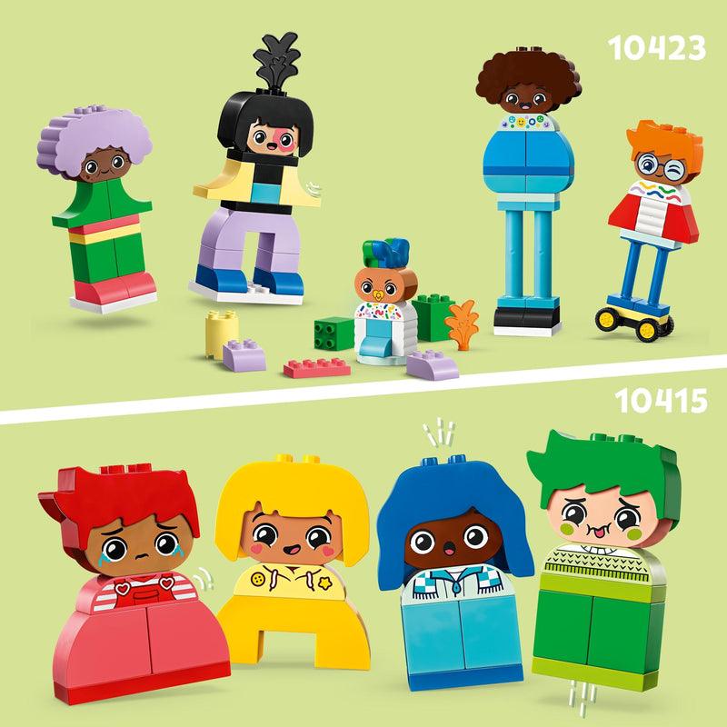 LEGO Buildable figures with big emotions 10423 DUPLO LEGO DUPLO @ 2TTOYS | Official LEGO shop😊🥰 LEGO €. 54.99