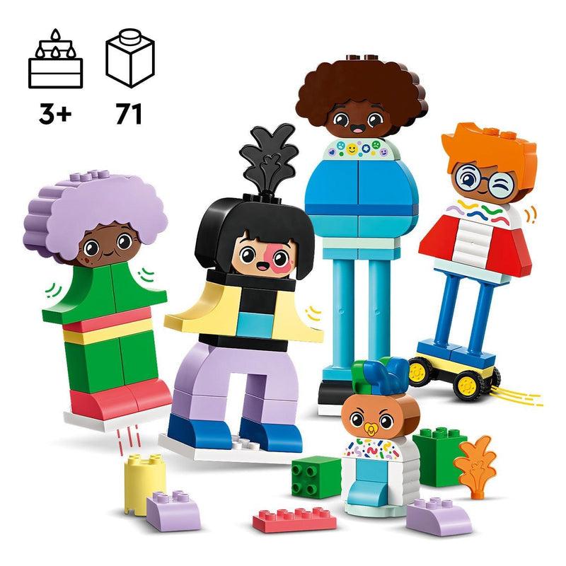 LEGO Buildable figures with big emotions 10423 DUPLO LEGO DUPLO @ 2TTOYS | Official LEGO shop😊🥰 LEGO €. 54.99