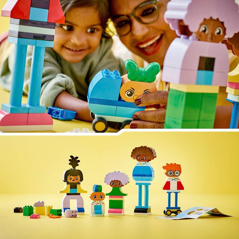 LEGO Buildable figures with big emotions 10423 DUPLO LEGO DUPLO @ 2TTOYS | Official LEGO shop😊🥰 LEGO €. 54.99