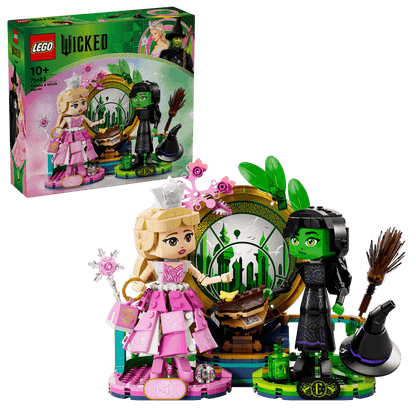 LEGO Buildable Wicked Elphaba & Galinda! 75682 Wicked LEGO DISNEY @ 2TTOYS | Official LEGO shop😊🥰 LEGO €. 46.49