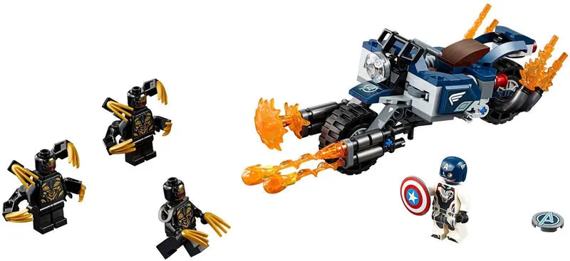 LEGO Captain America: Outriders Attack 76123 Marvel Super Heroes LEGO Captain America: Outriders Attack 76123 Marvel Super Heroes 76123 @ 2TTOYS | Official LEGO shop😊🥰 LEGO €. 19.99