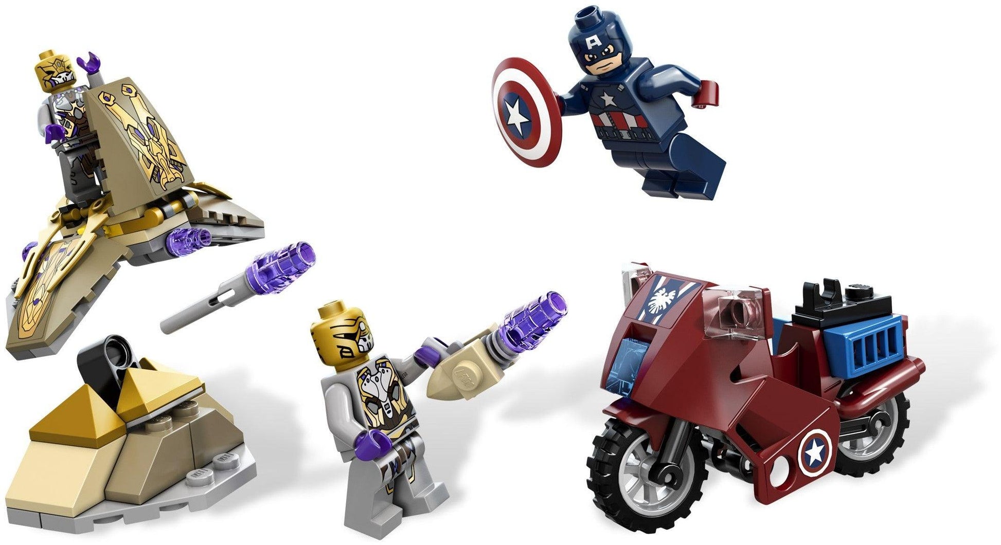 LEGO Captain America's Avenging Cycle 6865 Marvel Super Heroes LEGO Captain America's Avenging Cycle 6865 Marvel Super Heroes 6865 @ 2TTOYS | Official LEGO shop😊🥰 LEGO €. 12.99