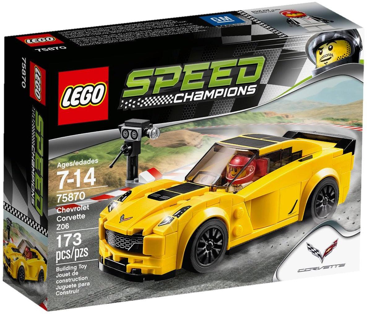 LEGO Chevrolet Corvette Z06 75870 Speedchampions LEGO SPEEDCHAMPIONS @ 2TTOYS | Official LEGO shop😊🥰 LEGO €. 9.99