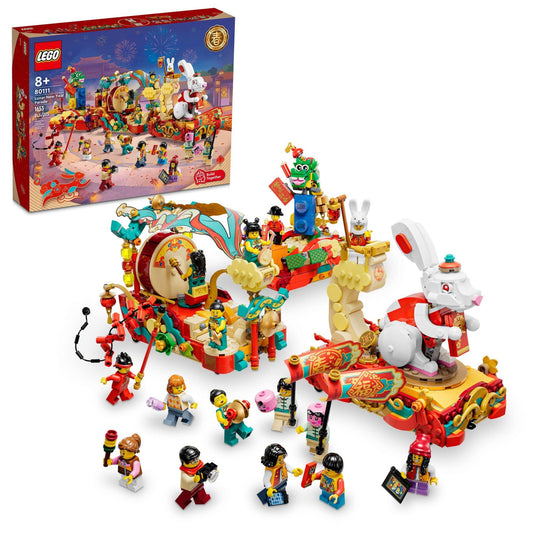 LEGO Chinees Nieuwjaar parade 80111 Chinees Nieuwjaar LEGO CHINEES NIEUWJAAR @ 2TTOYS | Official LEGO shop😊🥰 LEGO €. 132.49