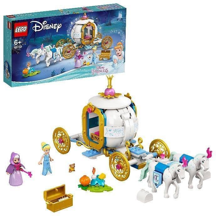 LEGO Cinderella's Royal Carriage 43192 Disney LEGO DISNEY SPROOKJES @ 2TTOYS | Official LEGO shop😊🥰 LEGO €. 44.99