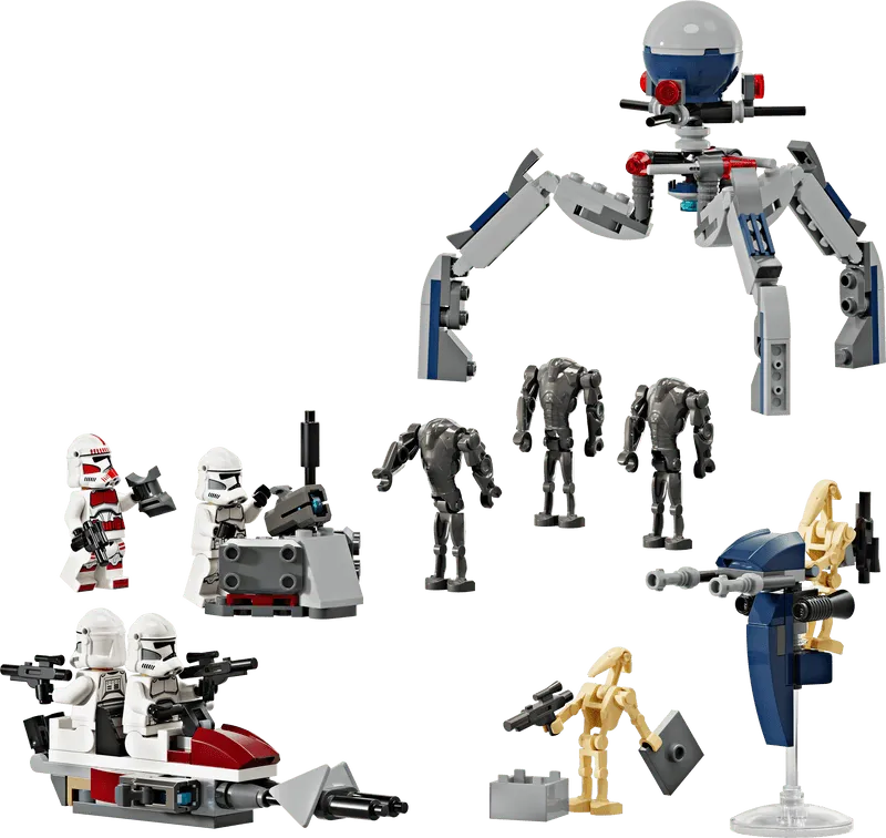 LEGO Clone Trooper and Battle Droid Battle Pack 75372 StarWars LEGO Star Wars TM @ 2TTOYS | Official LEGO shop😊🥰 LEGO €. 29.99