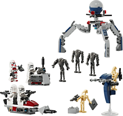 LEGO Clone Trooper and Battle Droid Battle Pack 75372 StarWars LEGO Star Wars TM @ 2TTOYS | Official LEGO shop😊🥰 LEGO €. 29.99