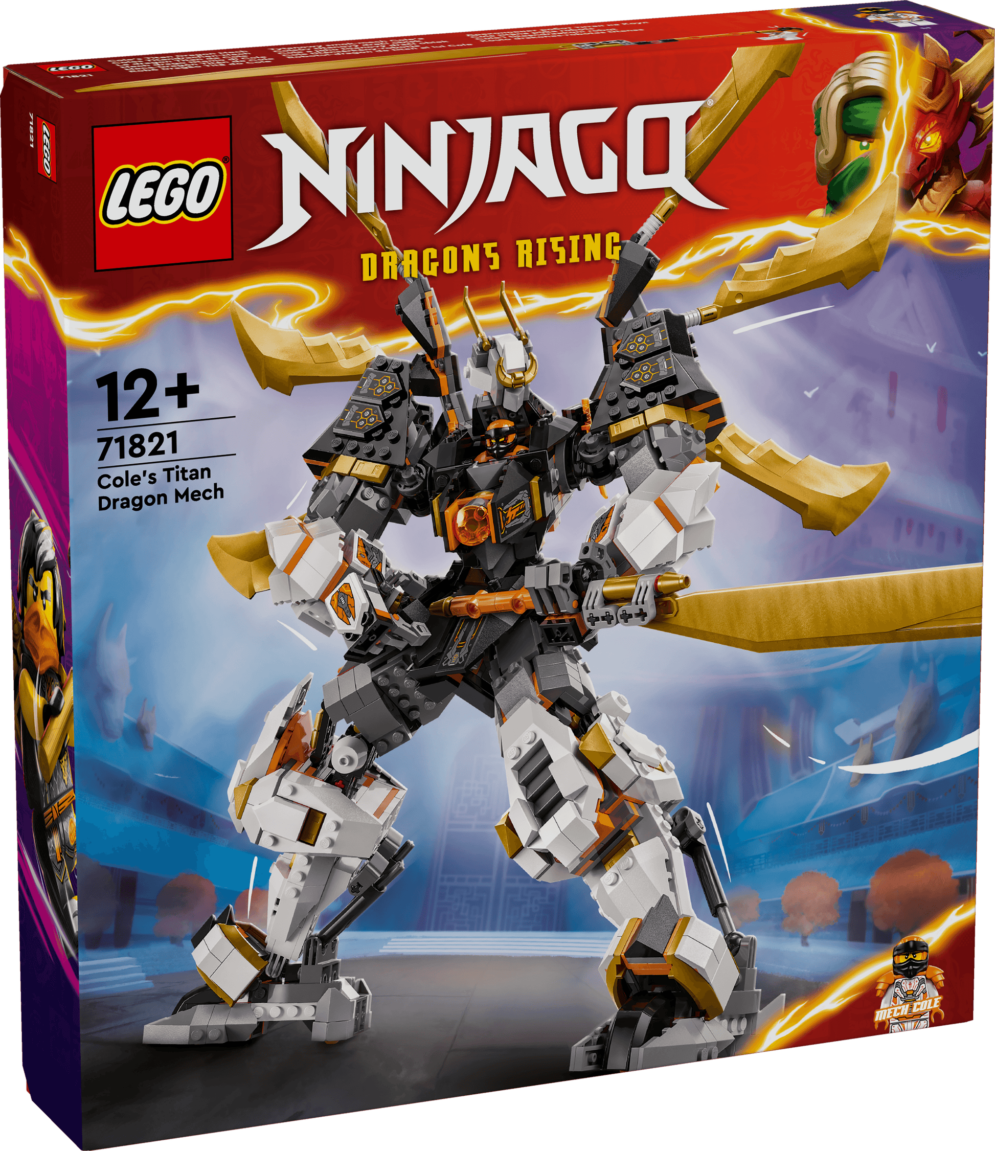 LEGO Cole's Titanium Dragon Mech 71821 Ninjago (Pre-Order: verwacht juni) LEGO Ninjago @ 2TTOYS LEGO €. 84.99