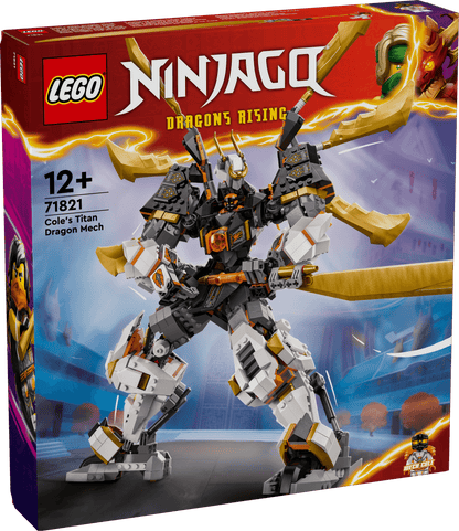 LEGO Cole's Titanium Dragon Mech 71821 Ninjago (Pre-Order: verwacht juni) LEGO Ninjago @ 2TTOYS LEGO €. 84.99