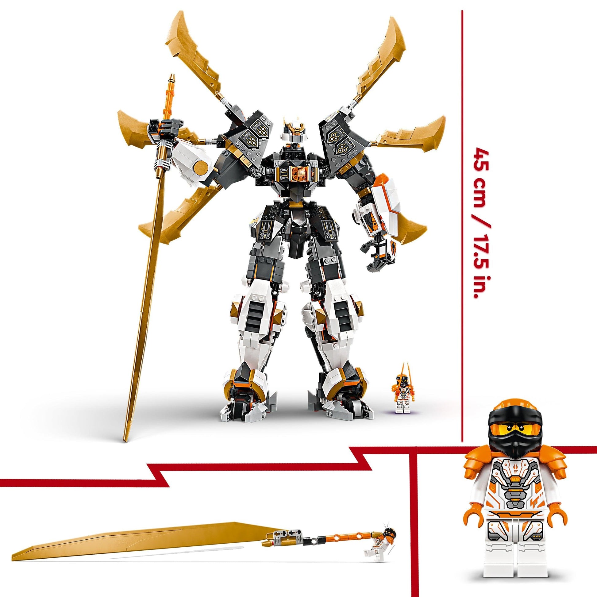 LEGO Cole's Titanium Dragon Mecha 71821 Ninjago LEGO Ninjago @ 2TTOYS LEGO €. 99.99