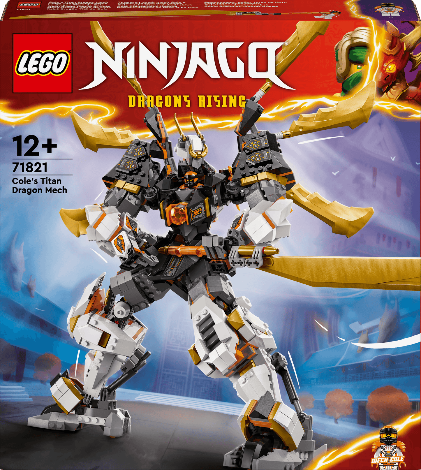 LEGO Cole's Titanium Dragon Mecha 71821 Ninjago LEGO Ninjago @ 2TTOYS LEGO €. 99.99