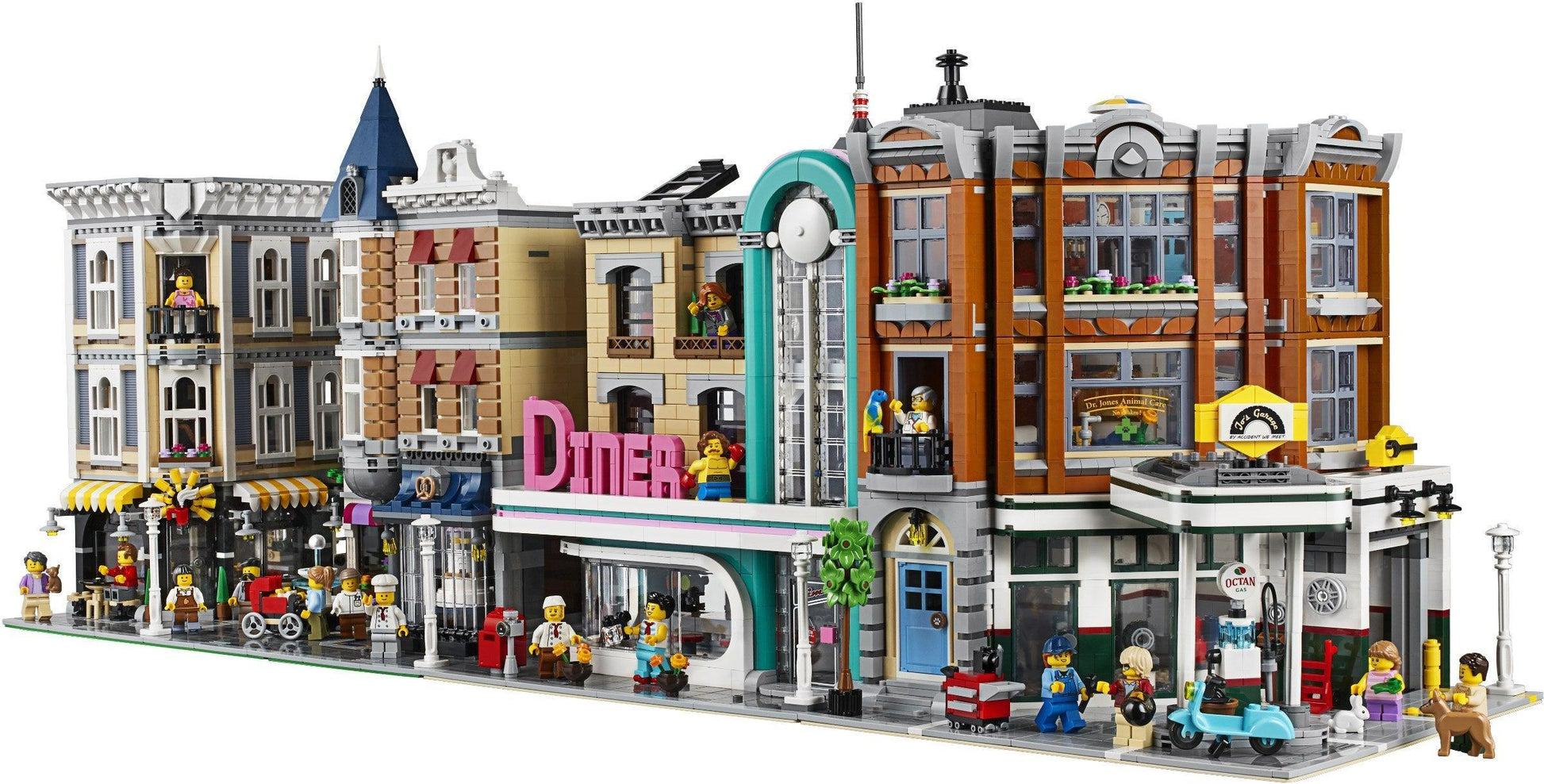 LEGO Corner Garage 10264 Creator Expert LEGO CREATOR EXPERT MODULAIR @ 2TTOYS LEGO €. 274.99