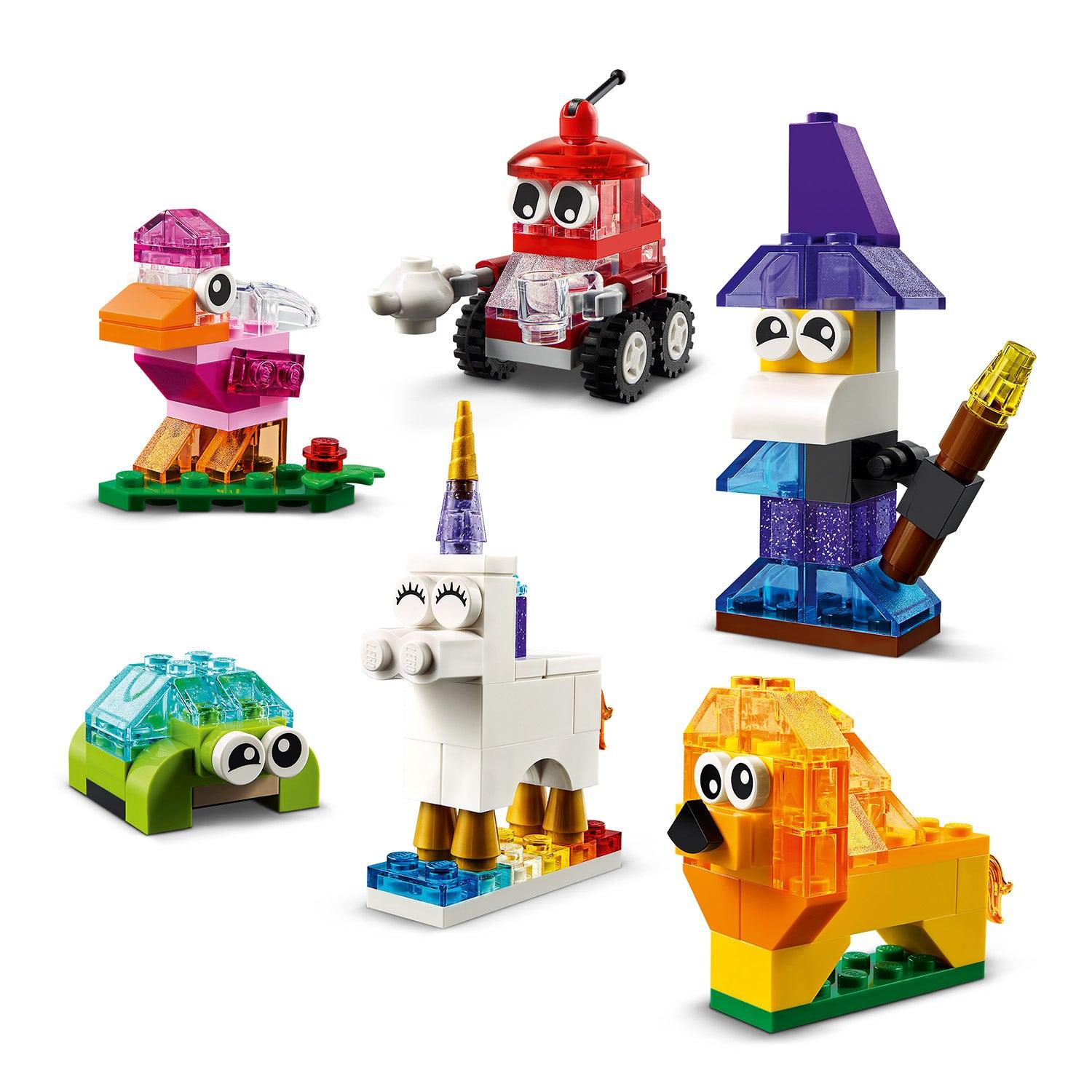 LEGO Creatieve doorzichtige transparante doorzichtige stenen 11013 Classic LEGO CLASSIC @ 2TTOYS | Official LEGO shop😊🥰 LEGO €. 29.99