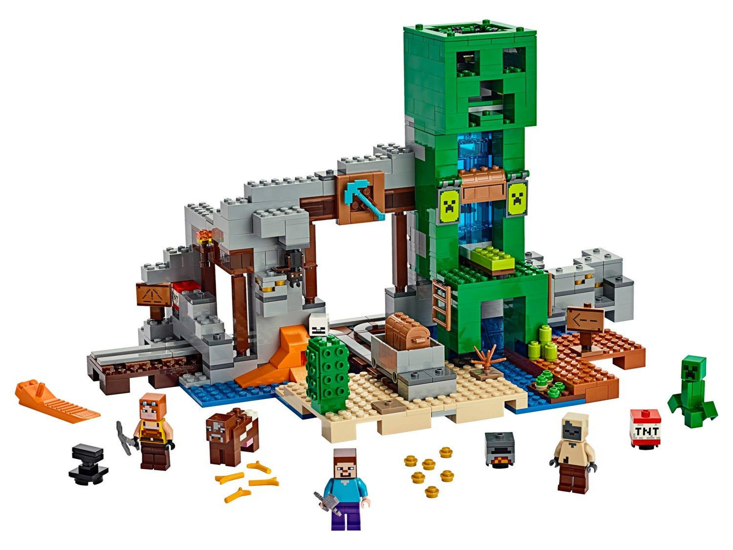 LEGO Daal af in de Minecraft Creeper mijn 21155 Minecraft LEGO MINECRAFT @ 2TTOYS | Official LEGO shop😊🥰 LEGO €. 79.99