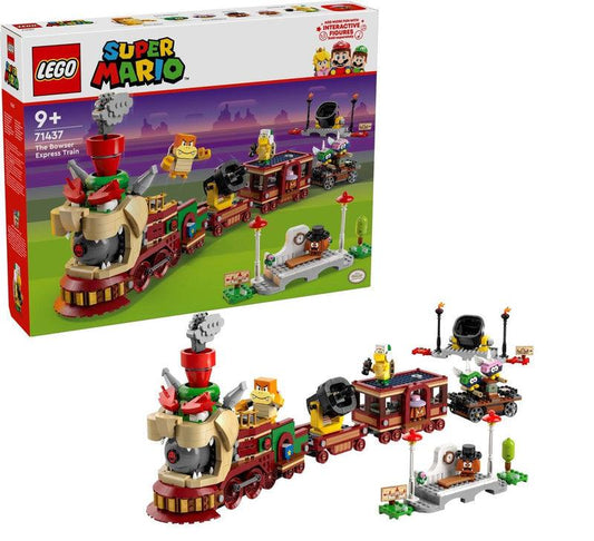 LEGO De Bowser Exprestrein 71437 SuperMario LEGO SUPERMARIO @ 2TTOYS | Official LEGO shop😊🥰 LEGO €. 101.99