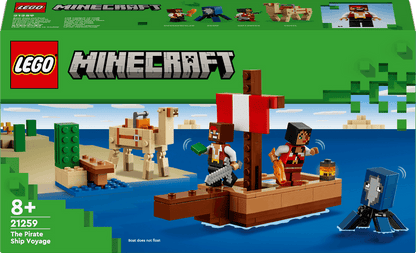 LEGO De Piratenschipreis - Zeil het avontuur tegemoet 21259 Minecraft LEGO MINECRAFT @ 2TTOYS | Official LEGO shop😊🥰 LEGO €. 12.98