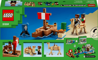 LEGO De Piratenschipreis - Zeil het avontuur tegemoet 21259 Minecraft LEGO MINECRAFT @ 2TTOYS | Official LEGO shop😊🥰 LEGO €. 12.98