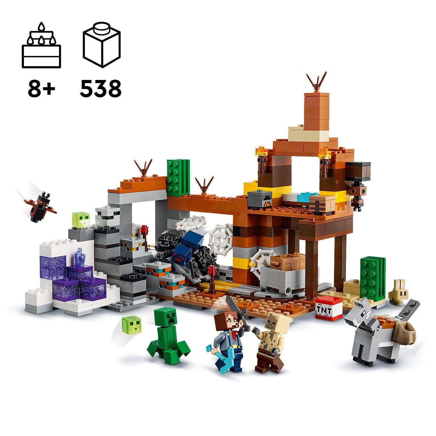 LEGO De woestijn mijnschacht 21263 Mincraft (Pre-Order: verwacht juni) LEGO DUPLO @ 2TTOYS LEGO €. 49.99