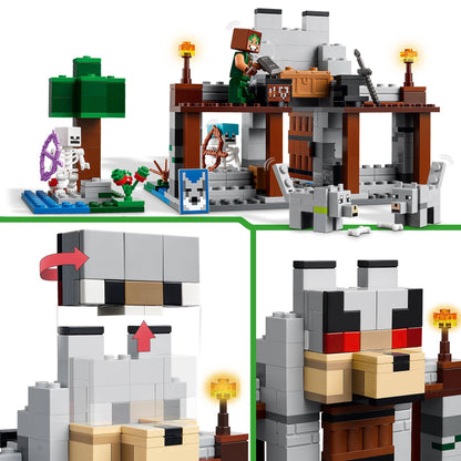 LEGO De wolvenburcht 21261 Minecraft LEGO MINECRAFT @ 2TTOYS | Official LEGO shop😊🥰 LEGO €. 29.49