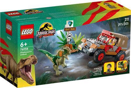 LEGO Dilophosaurus Ambush 76958 Jurassic World LEGO JURASSIC WORLD @ 2TTOYS | Official LEGO shop😊🥰 LEGO €. 26.99